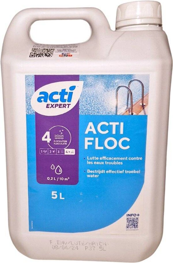 Floculante líquido para piscinas 5 litros