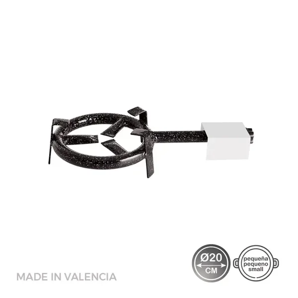 QUEMADOR DE GAS BUTANO/PROPANO Ø20 cm 1 FUEGO