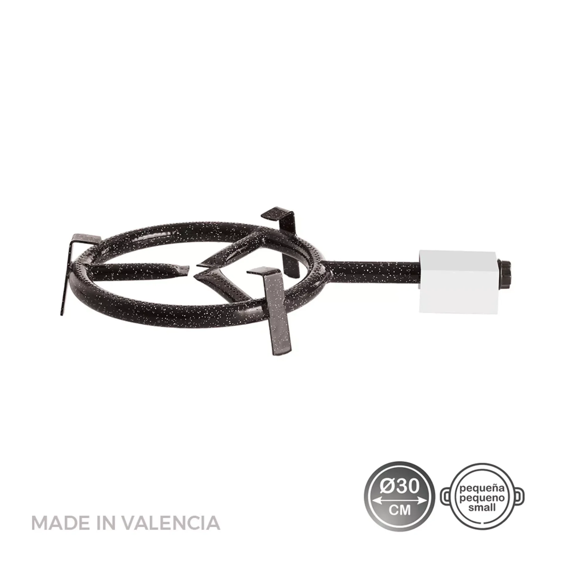 QUEMADOR DE GAS BUTANO/PROPANO Ø30 cm 1 FUEGO