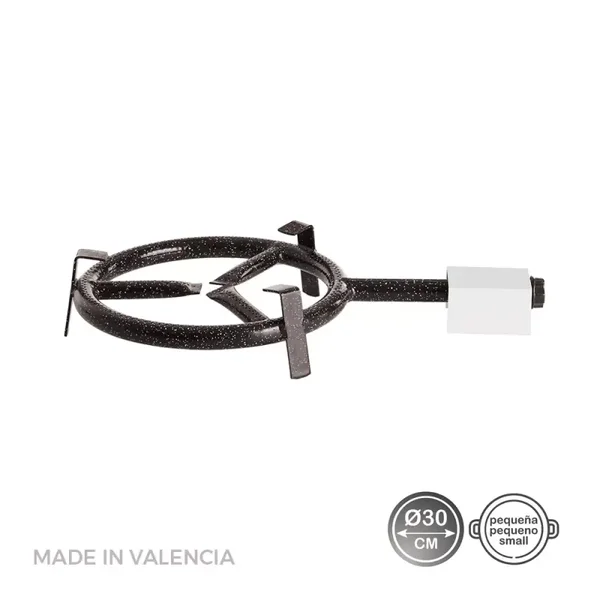 QUEMADOR DE GAS BUTANO/PROPANO Ø30 cm 1 FUEGO