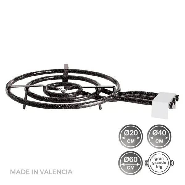 QUEMADOR DE GAS BUTANO/PROPANO Ø60 m 3 FUEGOS