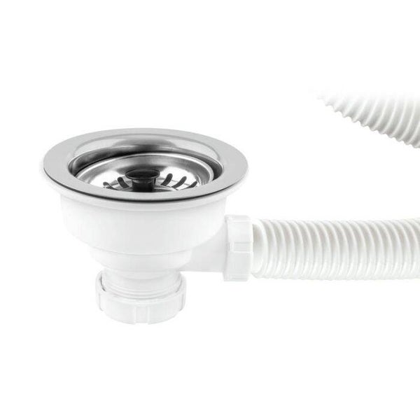VÁLVULA DESAGÜE ARTIC CON REBOSADERO 1 1/2"