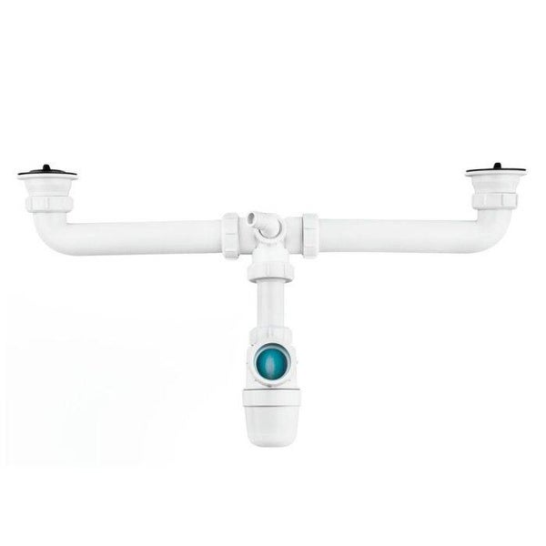 SIFÓN DOBLE ARTIC ORIENTABLE VÁLVULA 1 1/2"