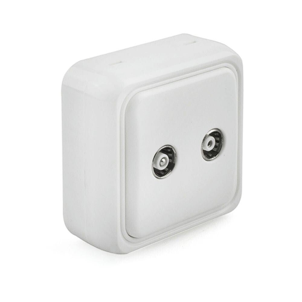 S-SUPERFICIE BASE TV+FM 9,5MM ONLEX 80MM
