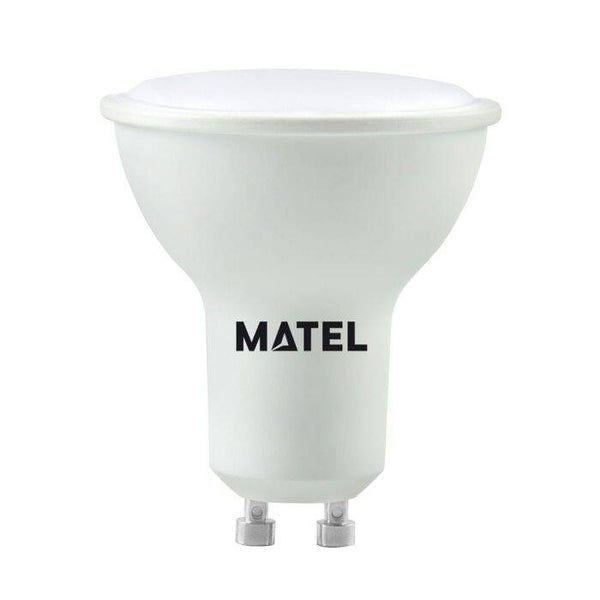 BOMBILLA LED DICROICA MATEL GU10 6W FRÍA