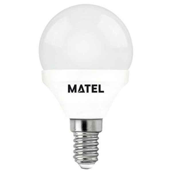 BOMBILLA LED ESFÉRICA MATEL E14 3W CÁLIDA