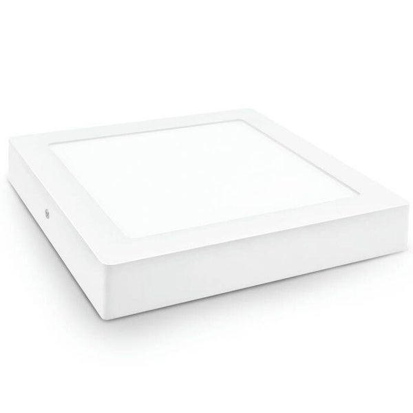 DOWNLIGHT LED SUPERFICIE CUADRADO BLANCO MATEL 24W NEUTRA