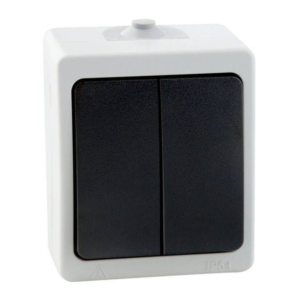 S-SUPERFICIE INTERRUPTOR DOBLE IP54 ONLEX