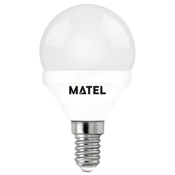 BOMBILLA LED ESFÉRICA MATEL E14 10W NEUTRA