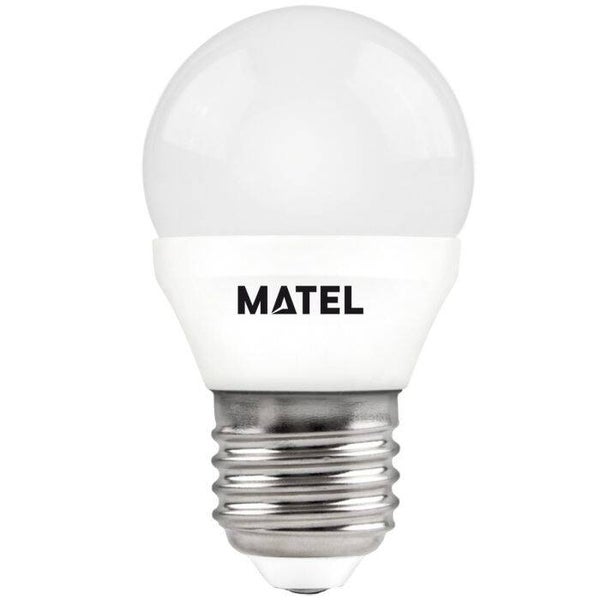 BOMBILLA LED ESFÉRICA MATEL E27 10W CÁLIDA