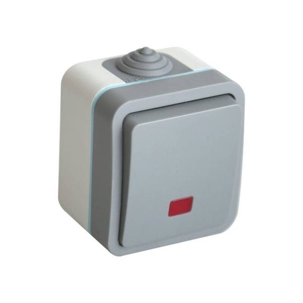 S-SUPERFICIE PULSADOR CAMPANA LUMINOSO LUXE IP54 ONLEX