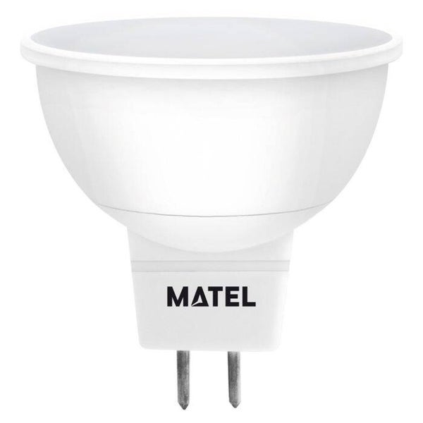 BOMBILLA LED DICROICA MATEL MR16 8W CÁLIDA