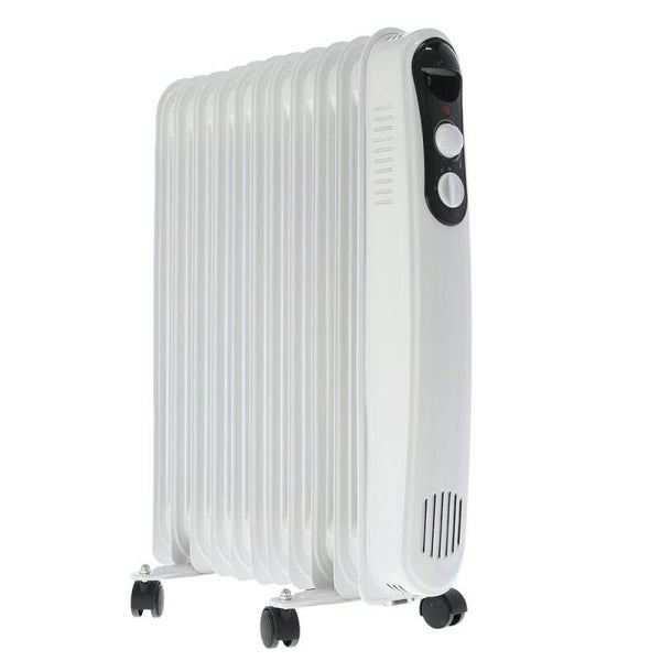 RADIADOR ACEITE 11 ELEMENTOS 2500W BLANCO