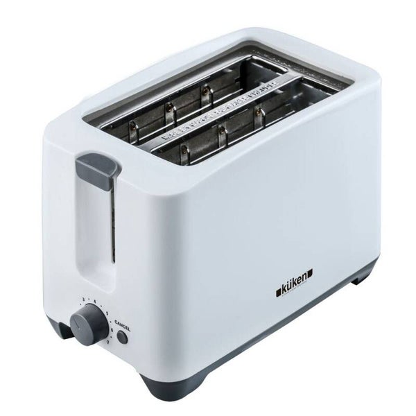 TOSTADORA PLÁSTICO 750W KÜKEN 2 RANURAS