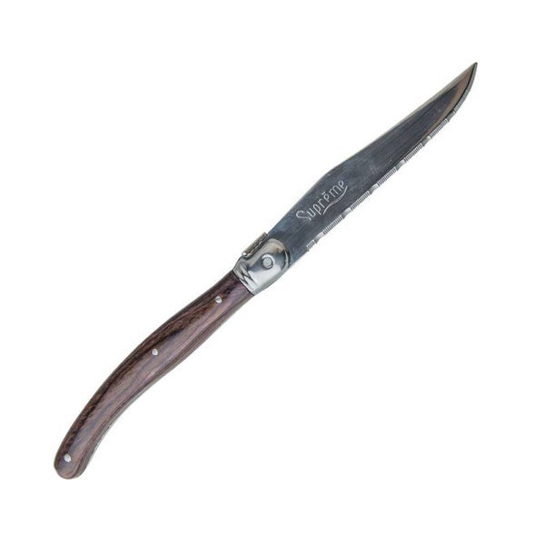 SET CUCHILLO CHULETERO SUPREME INOX 6PCS