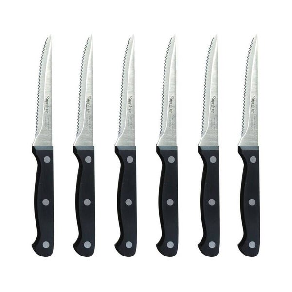 SET CUCHILLOS SIERRA SUPREME 11CM 6 PIEZAS