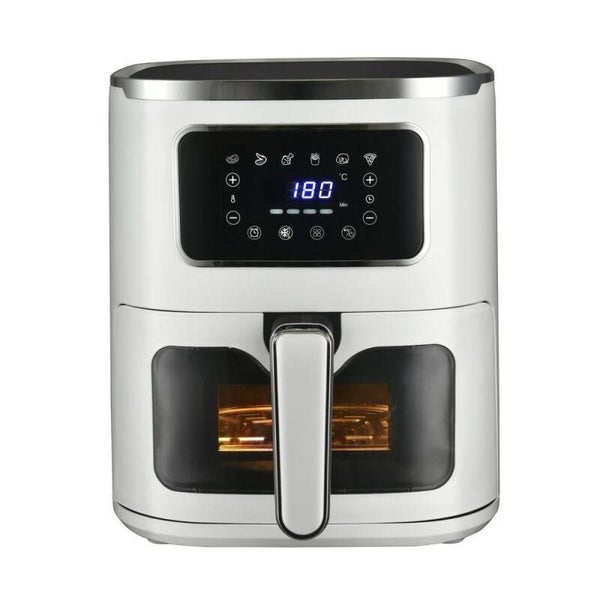 FREIDORA BLANCA SIN ACEITE DIGITAL 5L CON VENTANA KÜKEN