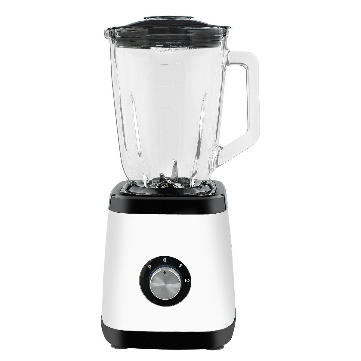 BATIDORA VASO CRISTAL 1.5L 1000W BLANCA