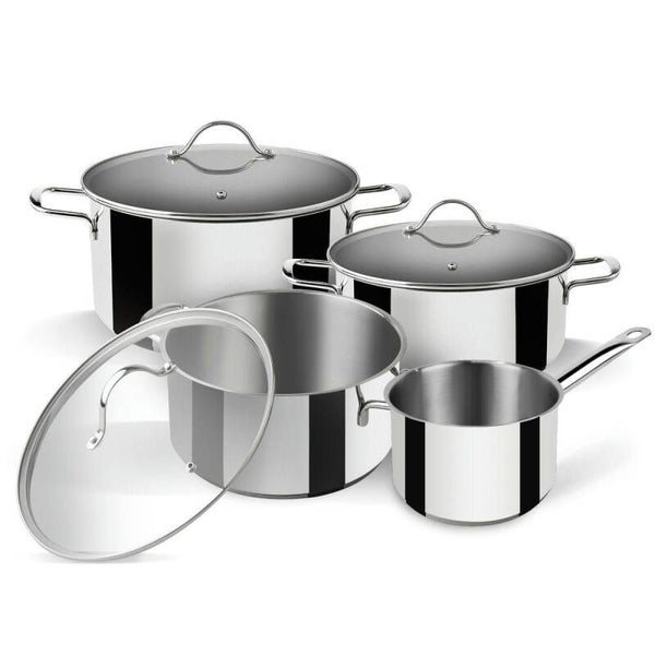 BATERÍA DE COCINA INOX SUPREME 7 PIEZAS