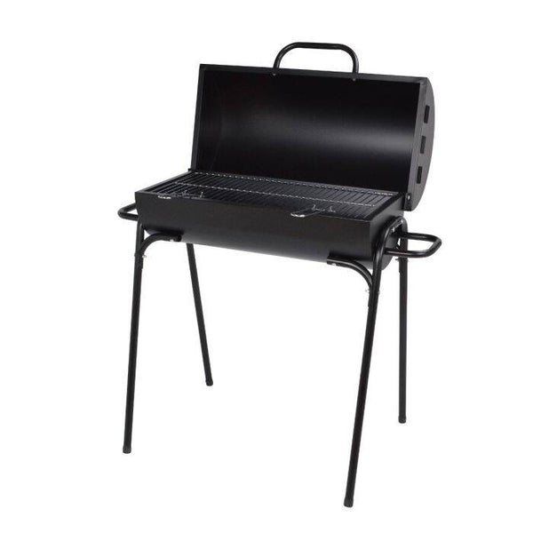 BARBACOA CARBÓN RECTANGULAR CON TAPA 91x60CM AKHUO