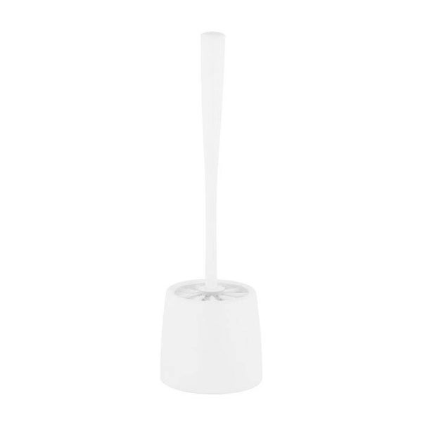 ESCOBILLERO WC PLÁSTICO BLANCO 38CM
