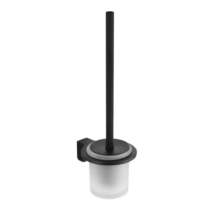 ESCOBILLERO LAVABO CORAL NEGRO MATE