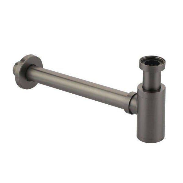 SIFÓN VISTO LAVABO ARTIC 1/4"x32 TITANIO MATE