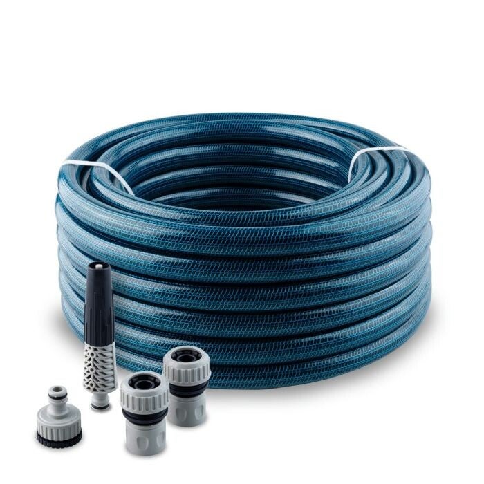 KIT MANGUERA JARDÍN ATS ANTITORSIÓN AKHUO 3/4" 25M