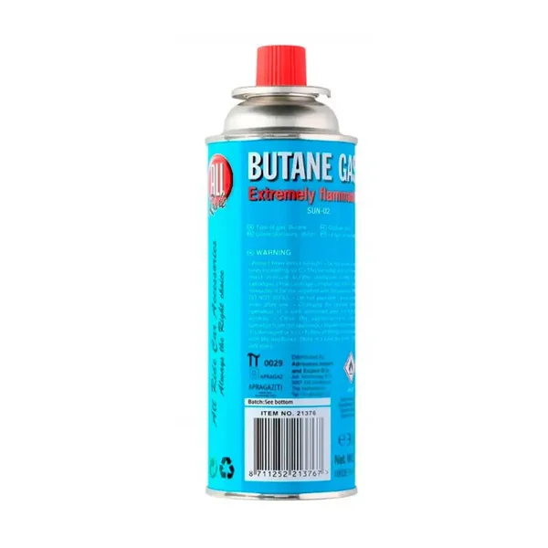 CARTUCHO DE GAS 227 g (RECAMBIO COCINA DE GAS COMPACTA)