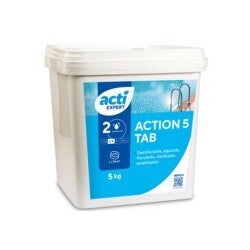 Acti Action 5 Tabletas Cloro Multiaccion