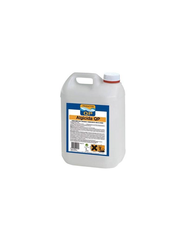 Algicida qp 5lt 280105 de quimicamp caja de 4 unidades