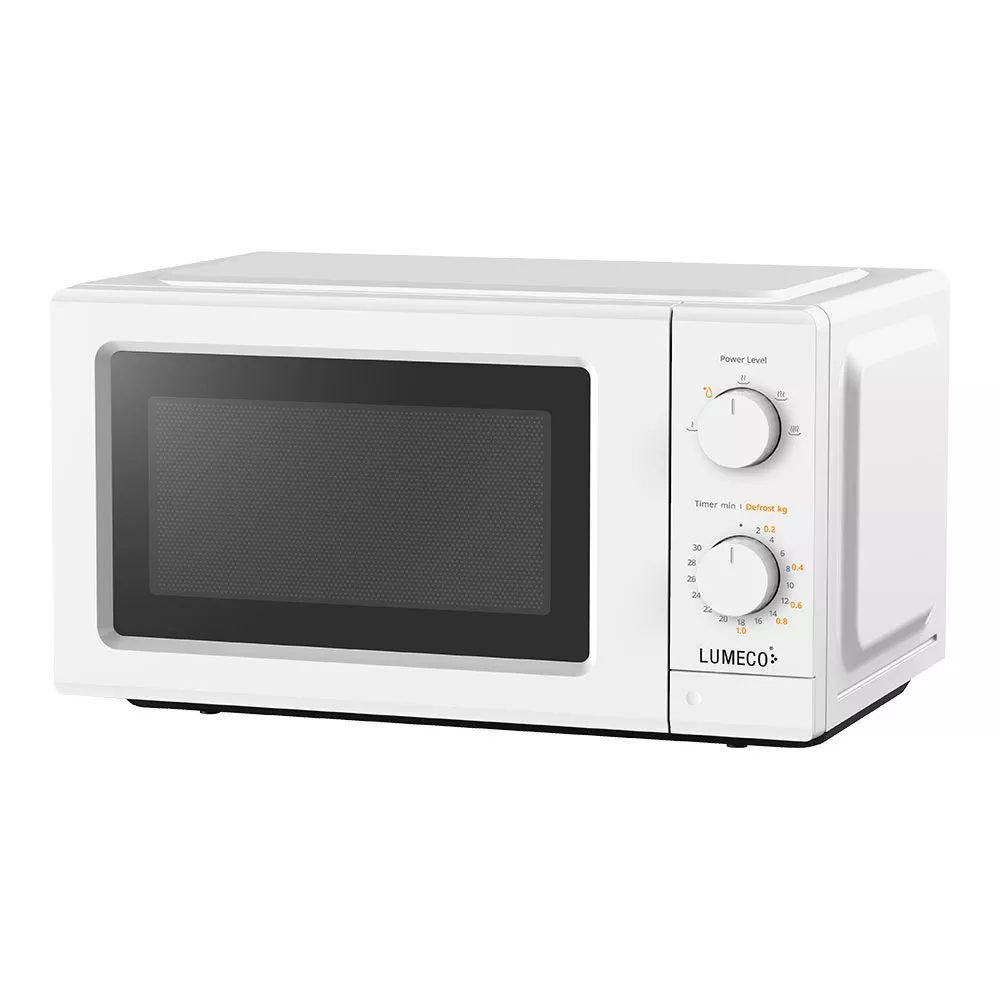 MICROONDAS 700 W BLANCO 20 l 5 FUNCIONES ( 4 NIVELES + DESCONGELACIÓN)