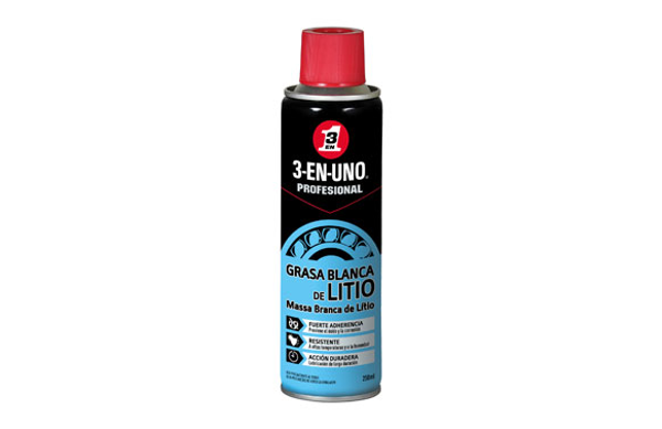 Grasa blanca de litio spray 250 ml