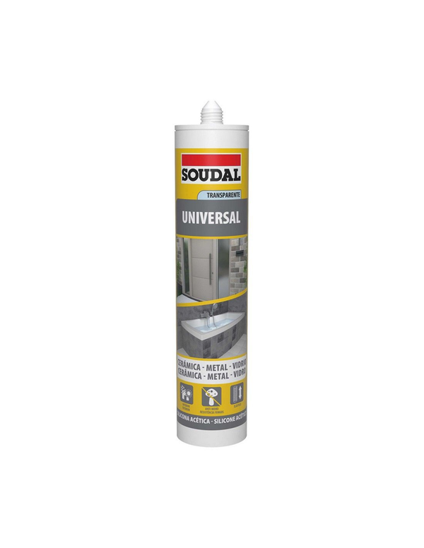 Silicona Universal SOUDAL Translúcida 280ml