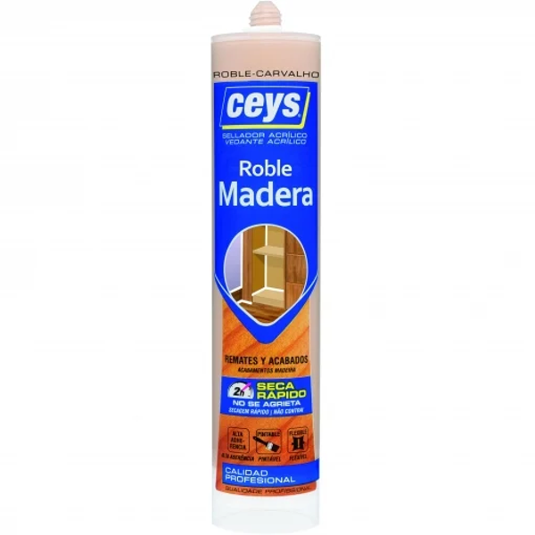 Sellador Madera Cartucho Roble 280 ml