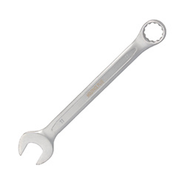 Llave Combinada Plus 11x11 Acero Cromo Vanadio.