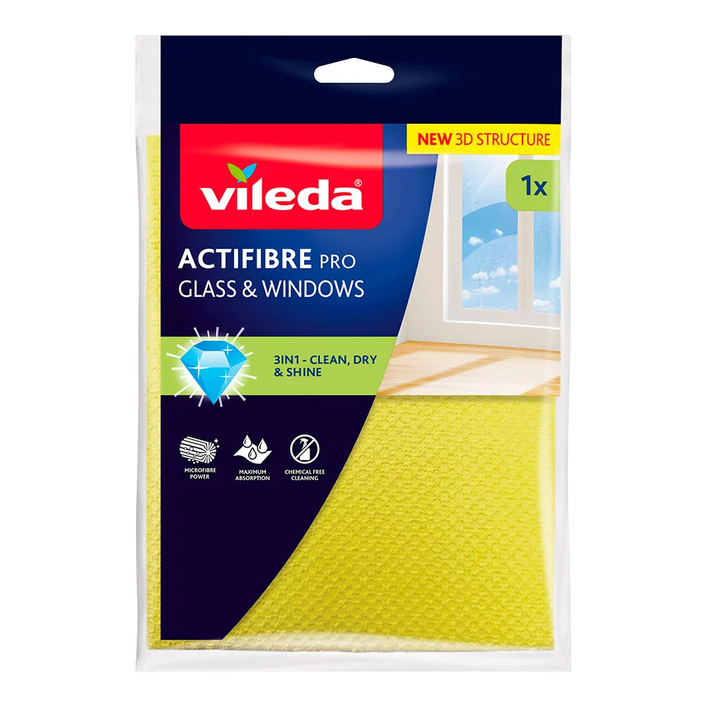 BAYETA ACTIFIBRE PRO PARA VENTANAS, 32 x 34,5 cm