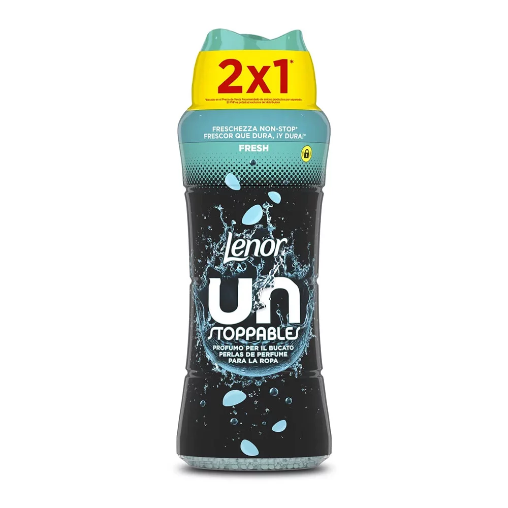 SUAVIZANTE UNSTOPPABLES PERLAS DE PERFUME FRESH 495 g