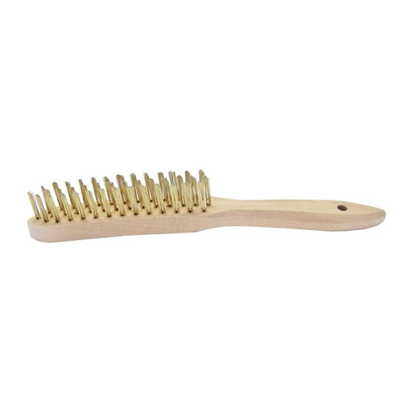 CEPILLO MANGO MADERA STEIN 3 HILERAS PÚAS LATÓN