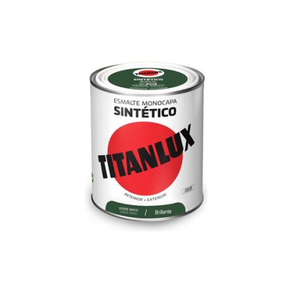 Esmalte sintético brillo 0559 750 ml verde mayo TITANLUX