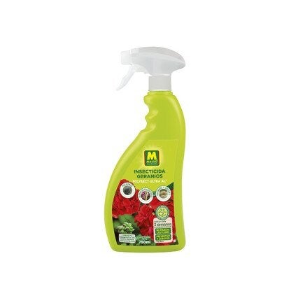 Pistola insecticida geranios