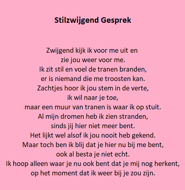 Stilzwijgend Gesprek