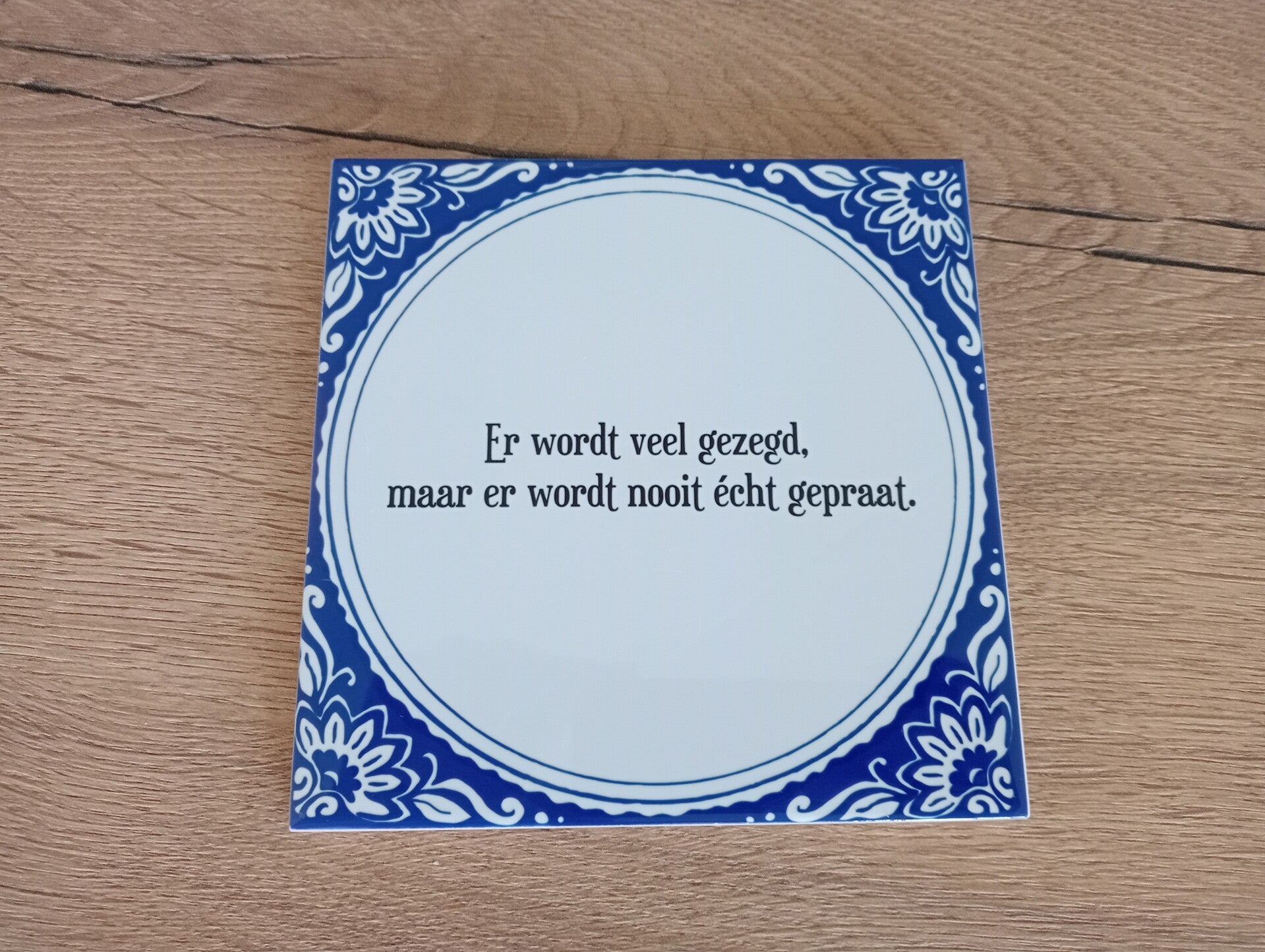 Tegeltje, Tegeltje aan de wand...