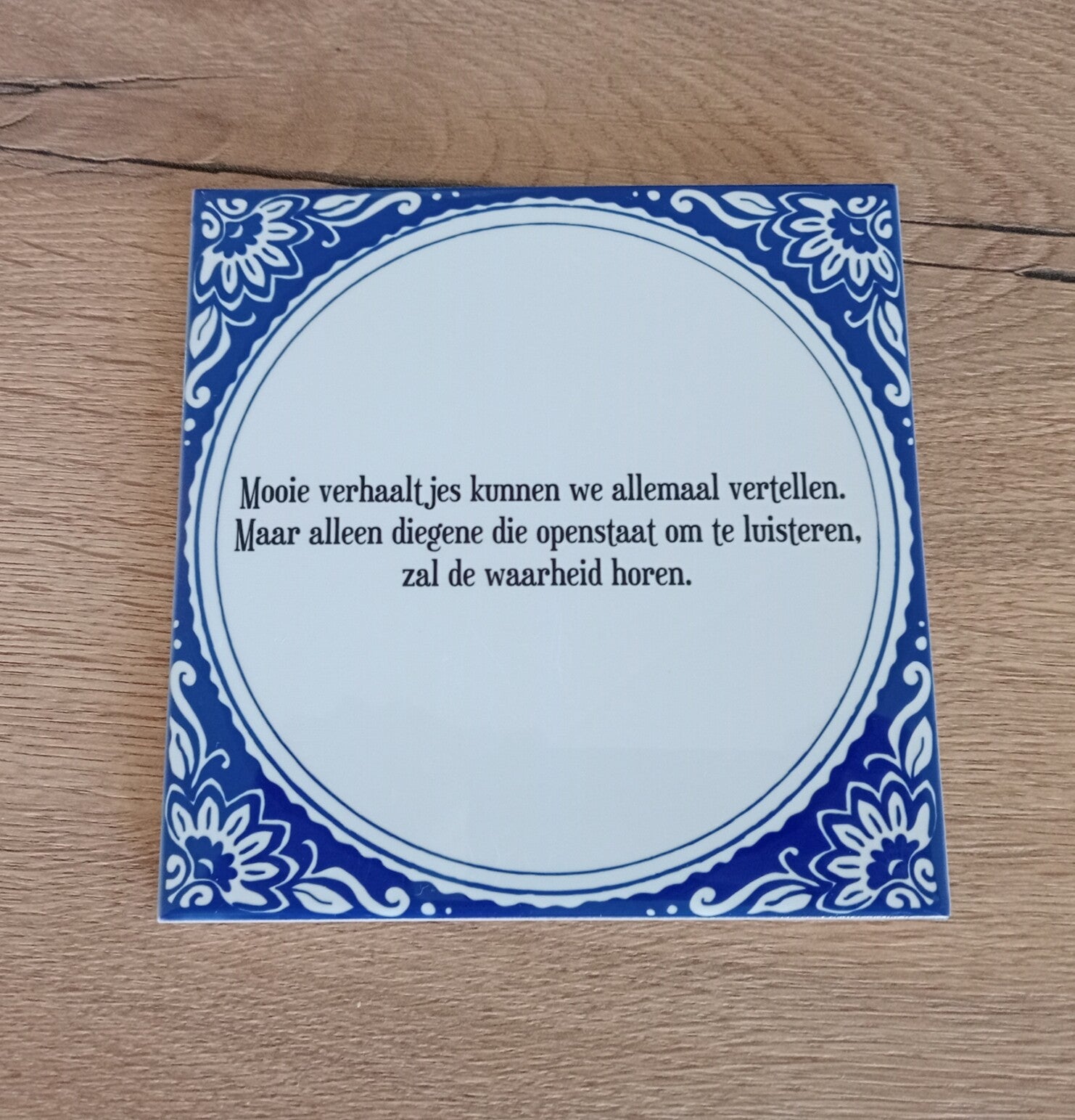 Tegeltje, Tegeltje aan de wand...