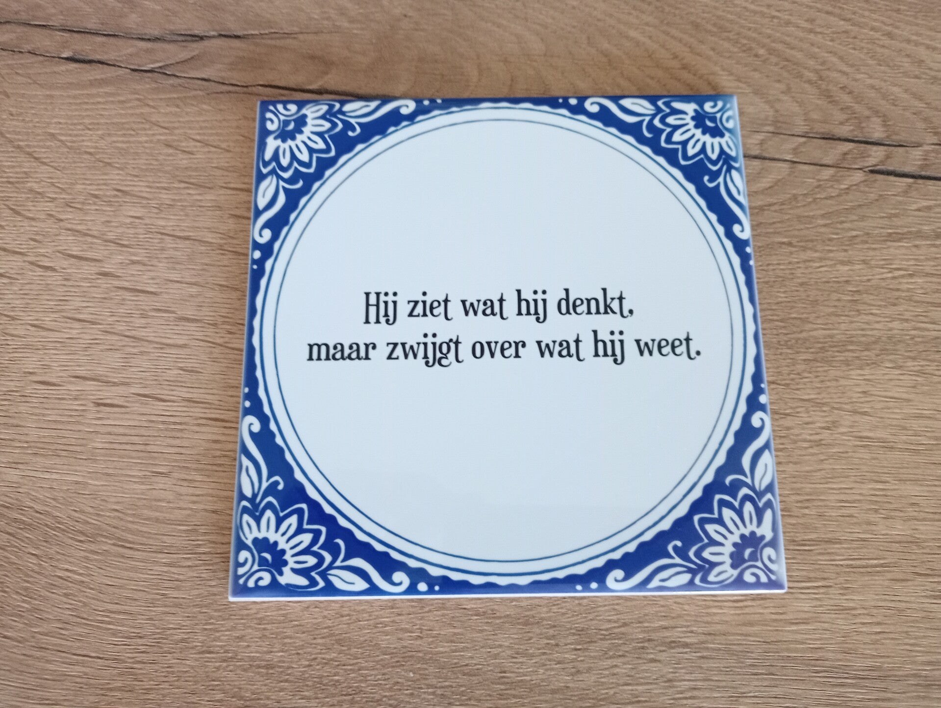Tegeltje, Tegeltje aan de wand...
