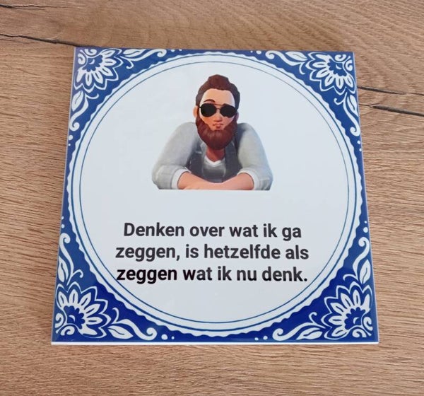 Tegeltje, Tegeltje aan de wand...