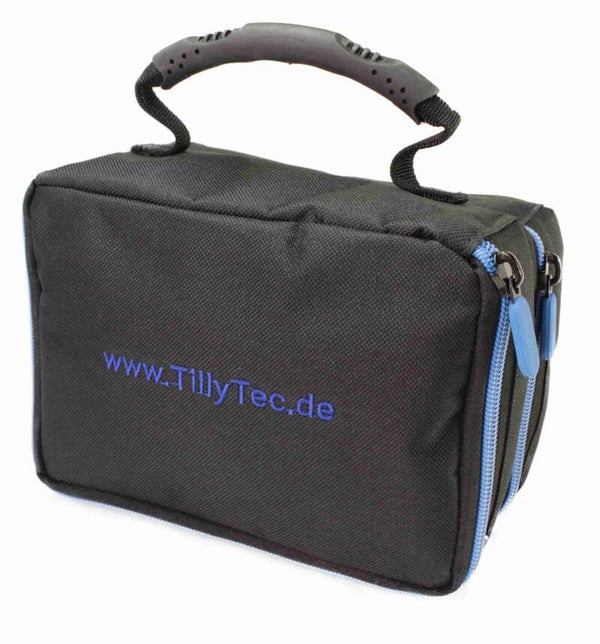 Lampentas met handvat en compartimenten