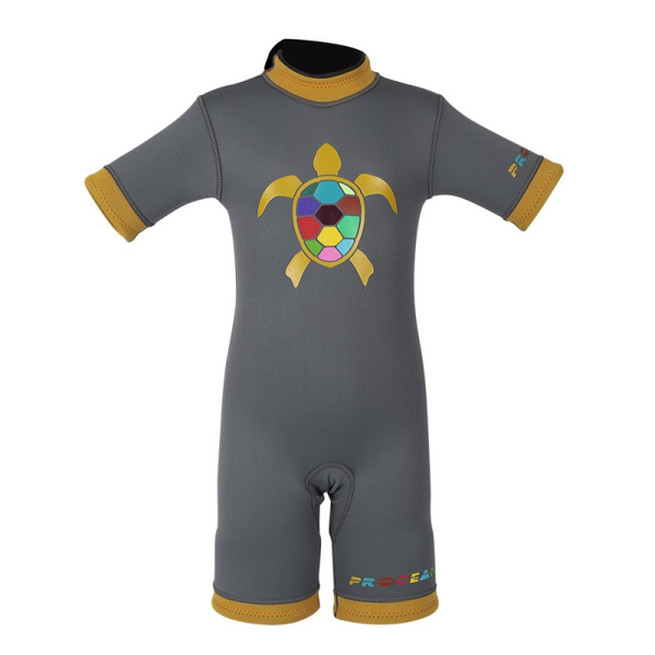 Procean Shorty kids schildpad - grijs