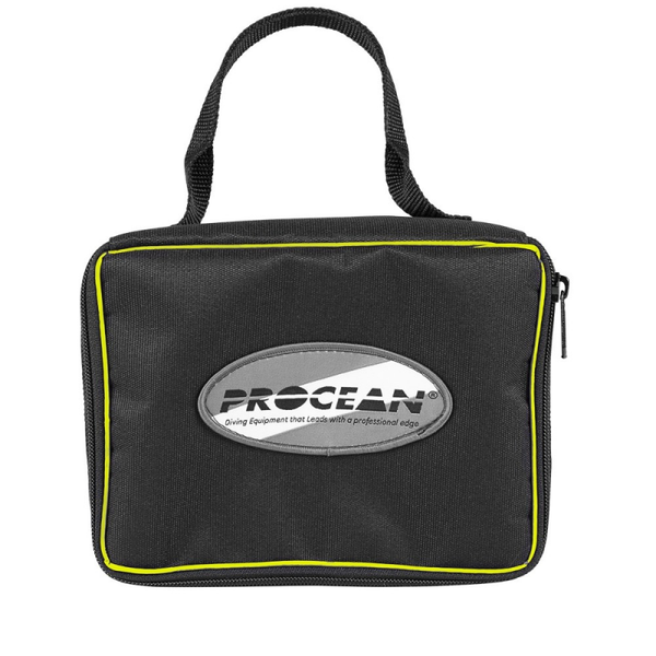 Procean Gewatteerde tas voor duiklamp - geel