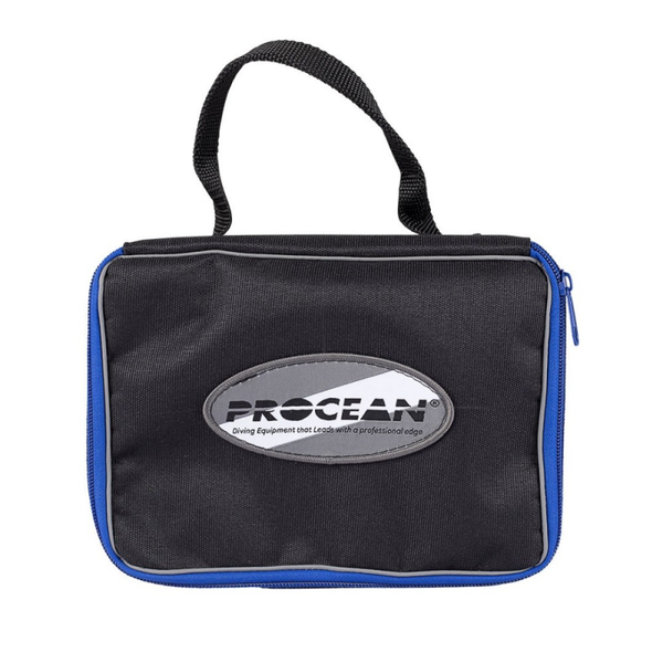 Procean Gewatteerde tas voor duiklamp - blauw